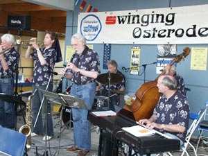 Mountain Village Jazzmen auf dem Osterode Jazz Festival 2006