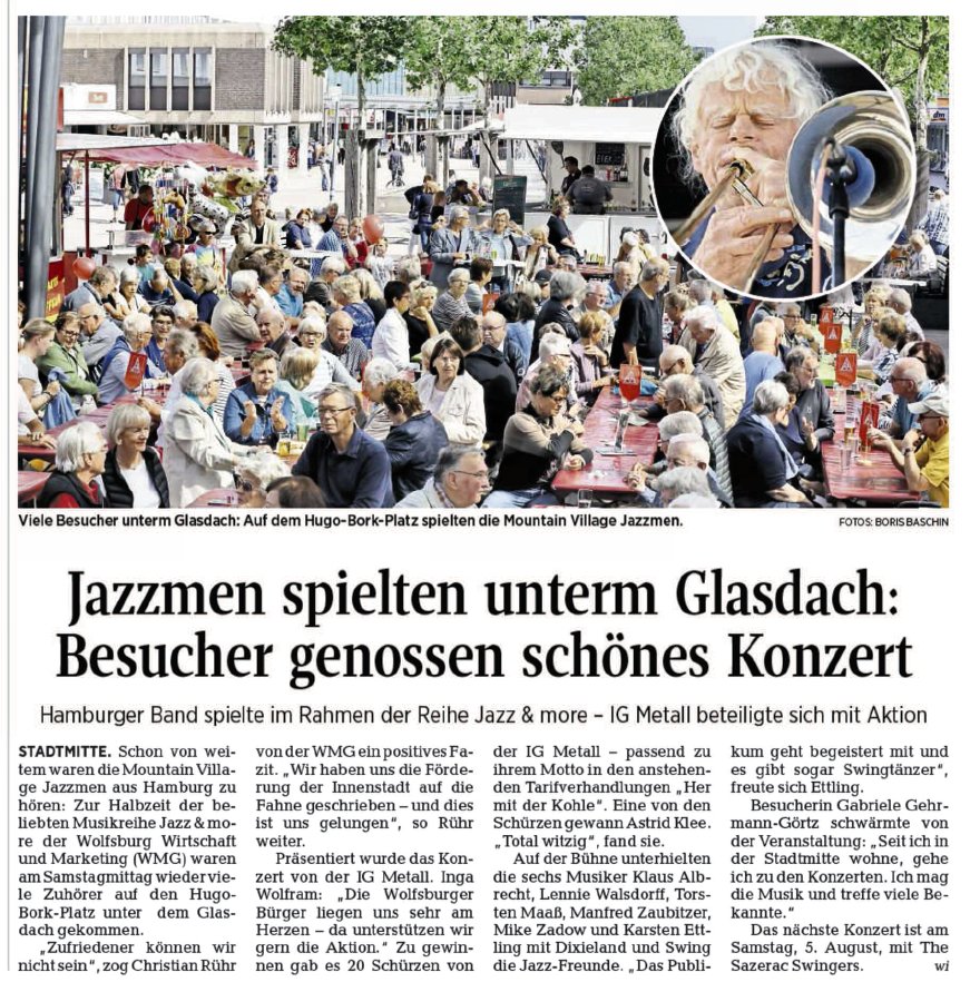 Mountain Village Jazzmen in Wolfsburg 2012, Jazz & More